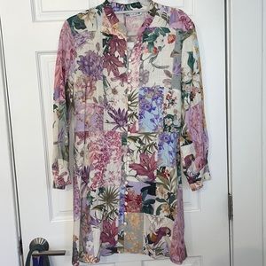 Zara floral dress